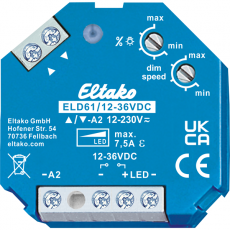 Eltako LED調光開關ELD61/12-36V直流系列