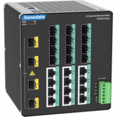 3ONEDATA 工業以太網交換機12GT12GS4XS系列
